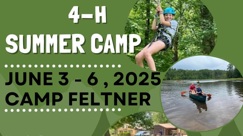 2025 Morgan County 4-H Summer Camp Flyer 2